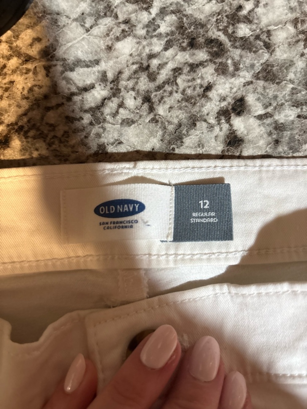 Old Navy White Women's Pants
